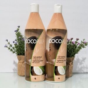 2X Coco Pulp With Coconut Oil Moisturizer Bath & Body Lotion 500ml